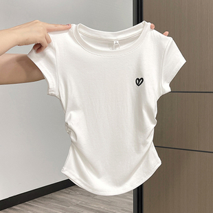 广州十三行爆款t恤13行广东沙河女装广洲青岛外贸专柜款优质短袖