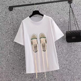 2026夏季短袖T恤宽松上衣服广州白马沙河十三行虎门百搭女装夏装