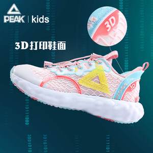 匹克态极云儿童跑鞋2024春夏季新款学生运动鞋跑步男童女童通用鞋