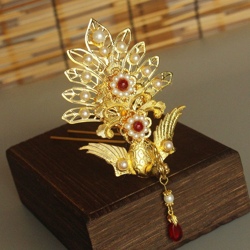 古装小巧立体凤凰发冠古风小凤冠国风古典舞配饰敦煌飞天汉服头饰,饰品/流行首饰/时尚饰品新,发饰,淘宝优惠券,粉丝福利购,淘宝优惠卷