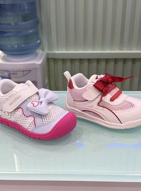 专柜正品江博士2026年春女童一段网面透气软底步前鞋 1B13B1039CW