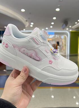 专柜正品江博士2025冬季女童三阶段机能鞋防滑板鞋1C10A4006BW0