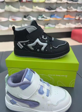 专柜专柜江博士24年冬款男女童机能鞋二段高帮保暖运动鞋B1404766