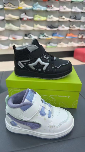 专柜专柜江博士24年冬款男女童机能鞋二段高帮保暖运动鞋B1404766