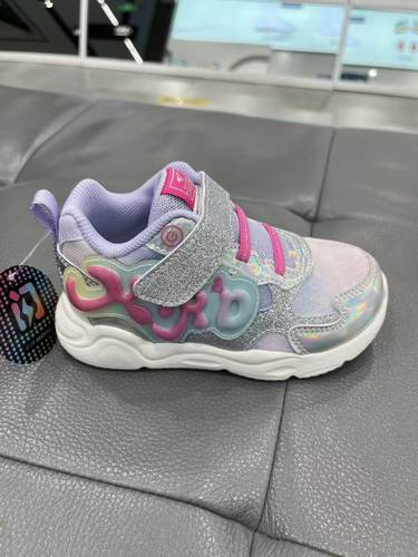 江博士25秋冬二段女童23-30码闪灯学步鞋机能鞋运动鞋1B14A4014FW