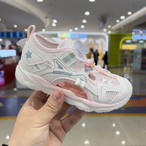 专柜正品江博士2026夏季女童包头凉鞋轻便全接触凉鞋1S10B2035FW