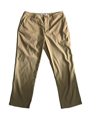 正品春夏AIGLE艾高户外休闲裤女薄款速干防紫外线微弹九分裤AI142