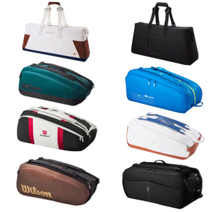 威尔胜wilson专业网球包大容量3 6支9支12装独立鞋仓法网新款男女