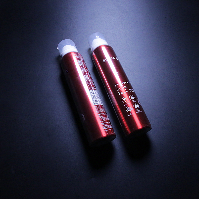 新版日本Elega Doll苹果干细胞碳酸泡泡面膜保湿抗皱提亮150g