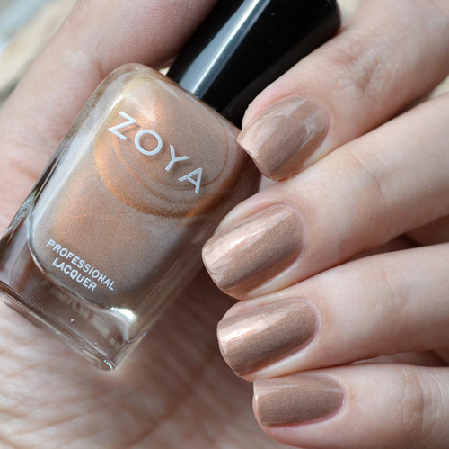 ZOYA10free偏光裸色持久指甲油