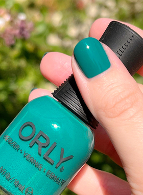 美国ORLY指甲油12free孔雀蓝色显白湖蓝2000114深邦迪蓝松石蓝绿