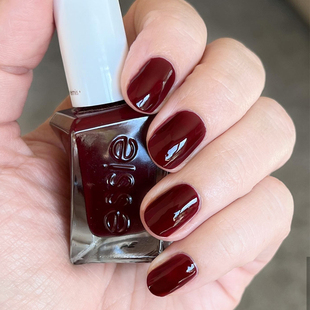 美国ESSIE扭扭瓶指甲油360牛血红spiked style酒红显白持久 with