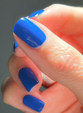 ORLY指甲油12free蓝色宝蓝色孔雀蓝色春季显手白不可剥免烤