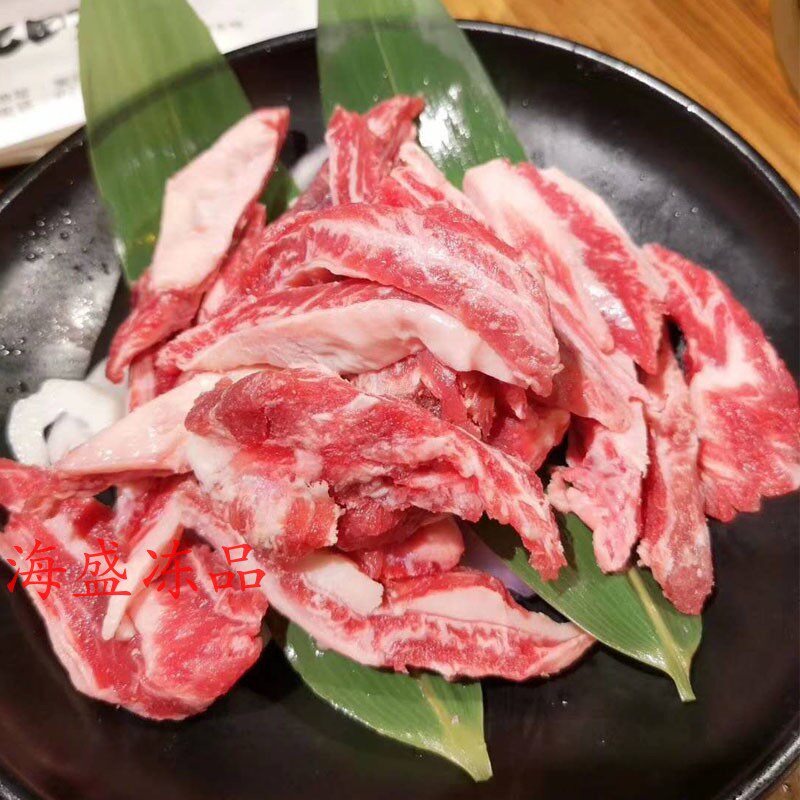 正关进口巴西牛肋条冷冻短肋条肉5公斤烤肉烧烤食材4包约10斤