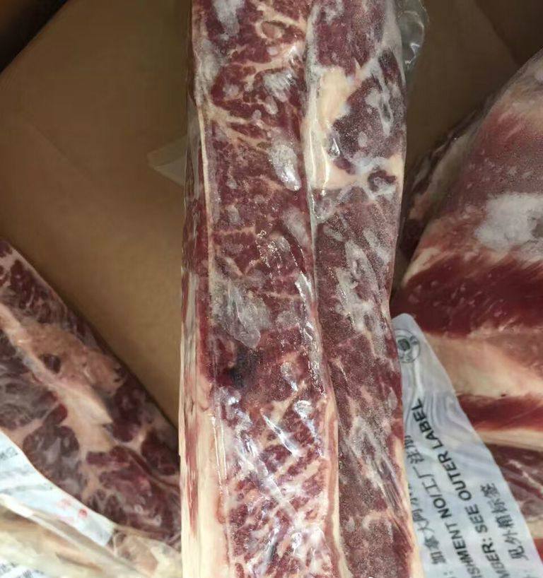 三角肥牛 加拿大三角肉澳洲牛肉一块6斤左右 130元一斤整块出售