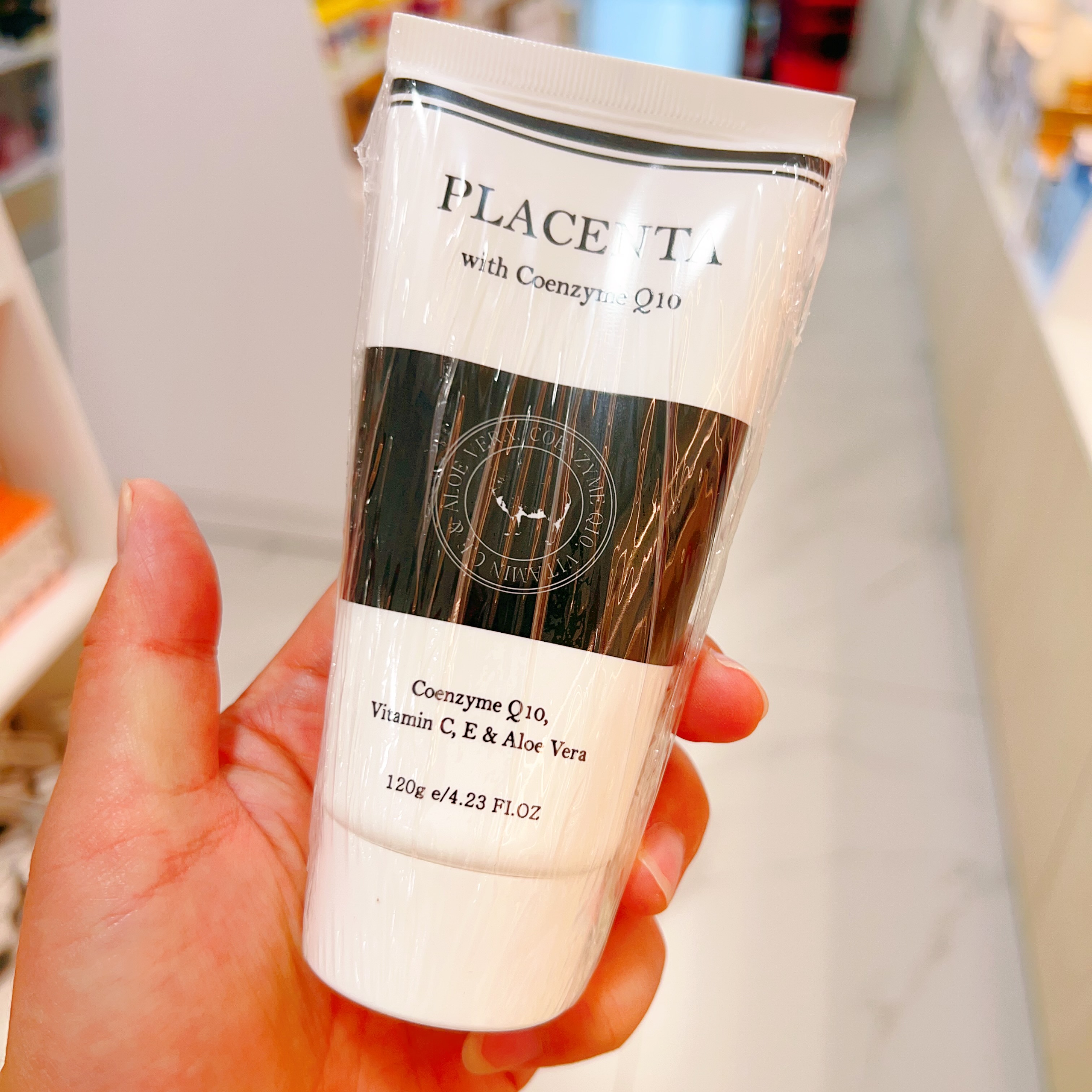 澳洲原装进口PLACENTA护手霜芦荟辅酶Q10修护滋养嫩肤120g正品