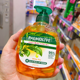 澳洲原装进口palmolive洗手液白茶味清洁液温和不紧绷250ml正品