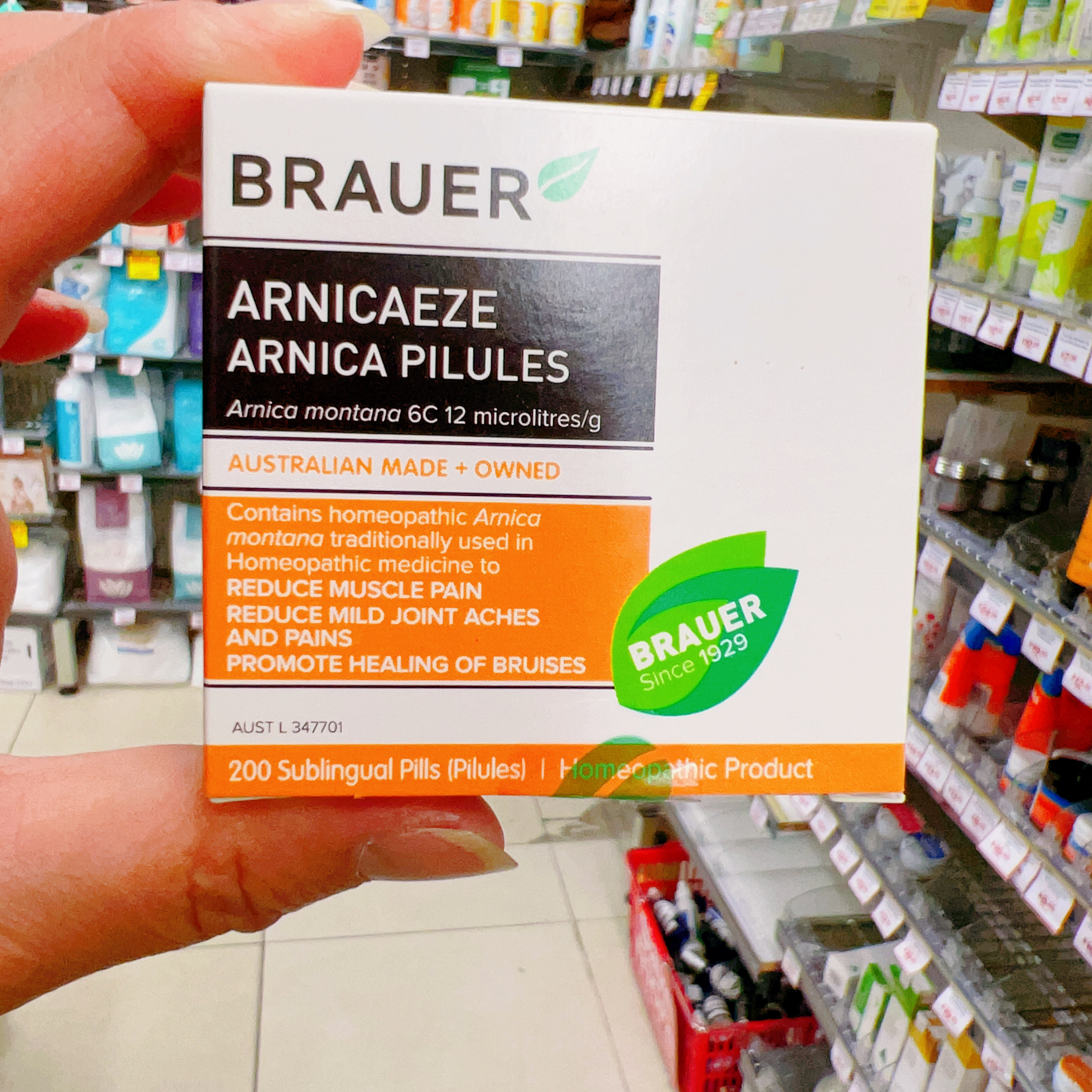 澳洲原装进口BRAUER植物关节片舌下片骨200片