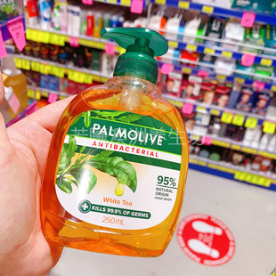 澳洲原装进口Palmolive温和低敏洗手液白茶香味250ml深层清洁正品