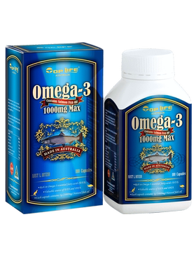 澳洲原装进口 Top Leaf特维康 深海鱼油胶囊 含omega-3 眼睛
