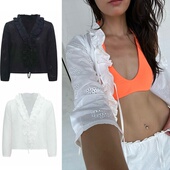 蝴蝶结刺绣系带开衫 现货 WEEEECHAN次日早晨 碳酸同款 还原