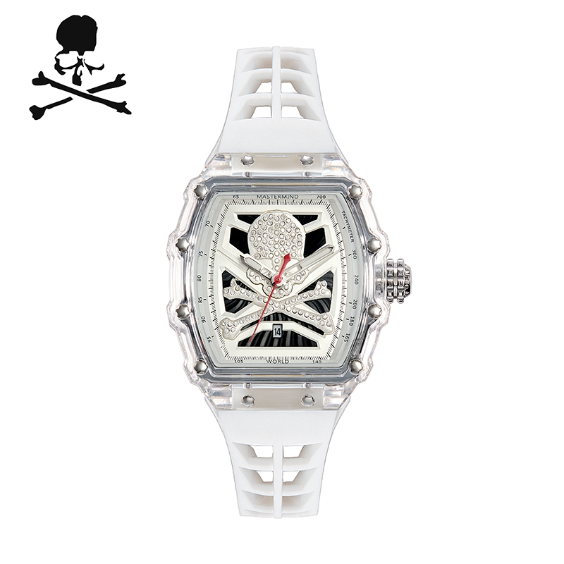 mmw majw1骷髅王满天星镶钻时尚休闲腕表潮流男女表