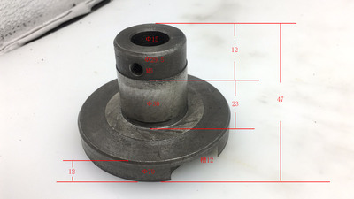 扬州力创C6266A*3000图号06-124机床配件法兰