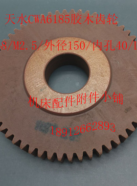 天水CWA6185胶木齿轮Z58/M2.5/Φ40/L22