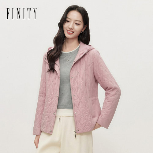 FINITY菲妮迪棉服2026冬季新款慵懒风质感显瘦百搭保暖外套上衣女