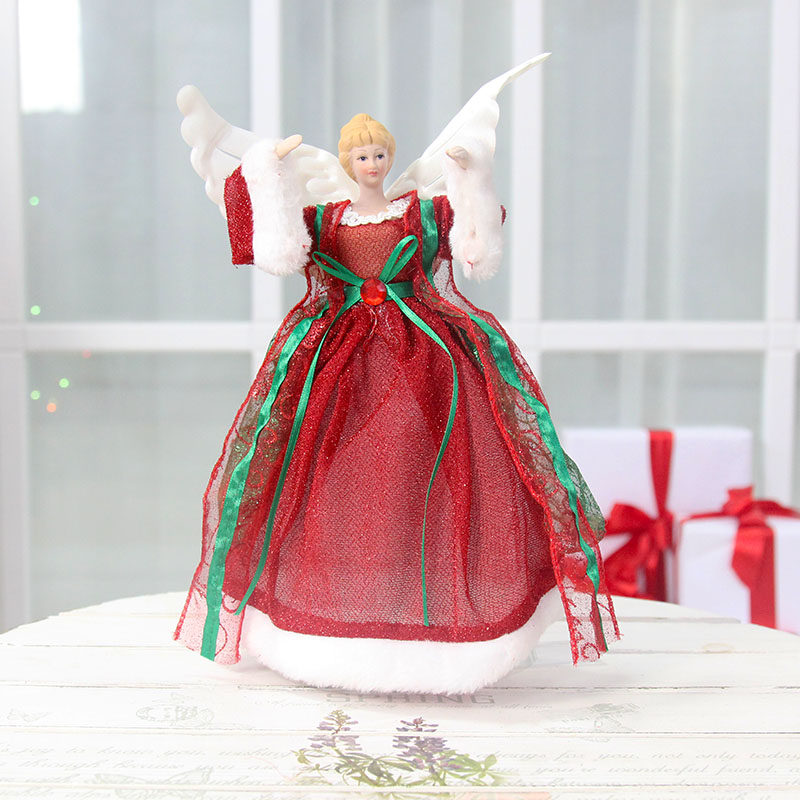 郎森圣诞节天使圣诞节装饰品圣诞节礼物圣诞橱窗装饰圣诞树装饰品