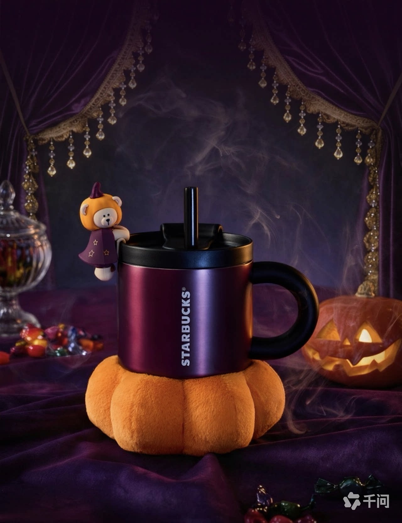 thumbnail for Starbucks 2026 New Halloween Night Series Cup Launches 10.6 and Ships