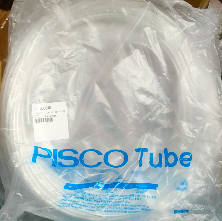 PISCO极软真空气管UD0425日本