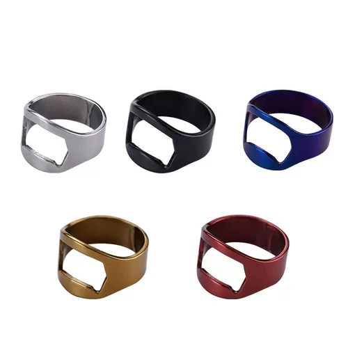 Кольцо из нержавеющей стали, креативная открывашка