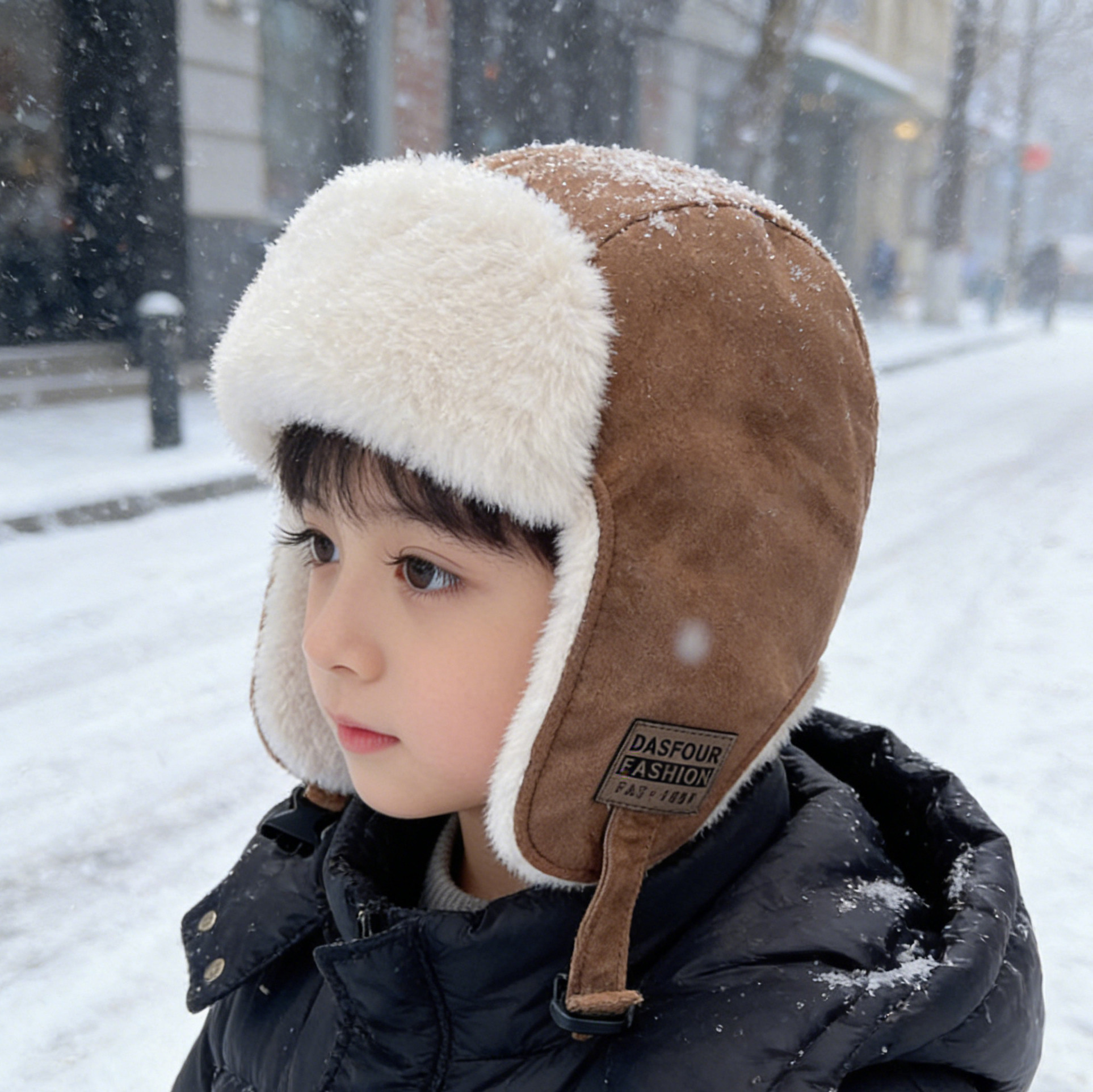 冬季加厚男童帽子冬天男孩防寒防风骑车雷锋帽儿童护耳加绒保暖冬,童装/婴儿装/亲子装,帽子,淘宝优惠券,粉丝福利购,淘宝优惠卷