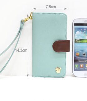 E210S/L/K手机套 i9300保护壳 i9308/i939皮套女士可爱 韩国进口