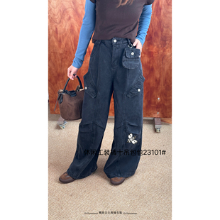 2025新款 裤 女装 Jayova秋冬23101潮酷工装 带挂饰包 FMF正品