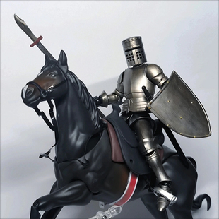 KO精修加强figma490棕马2.0白马素体可动手模型摆件艺术绘画场景