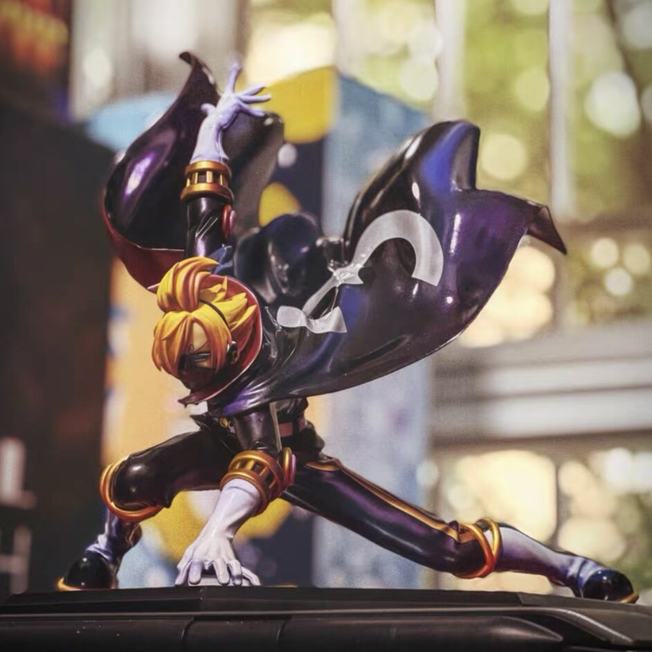 megahousepop海贼王 和之国 山治战斗服杰尔马66假面模型摆件手办