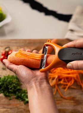 Zyliss土豆丝胡萝卜丝刨丝器厨房切菜擦丝多功能不锈钢刮擦切丝