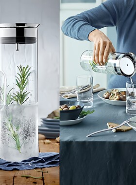 WMF玻璃冷水壶果汁壶凉水壶