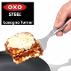 美国进口OXO平铲不锈钢厨房煎鱼铲煎蛋铲平底锅牛排披萨切割铲