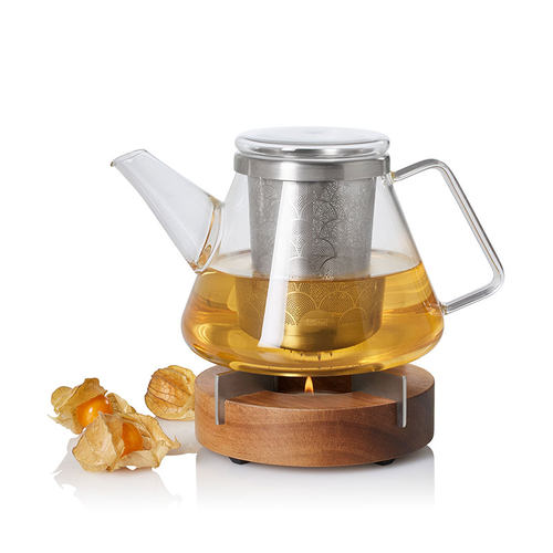 德国ADHOC茶壶套装蜡烛加热茶具