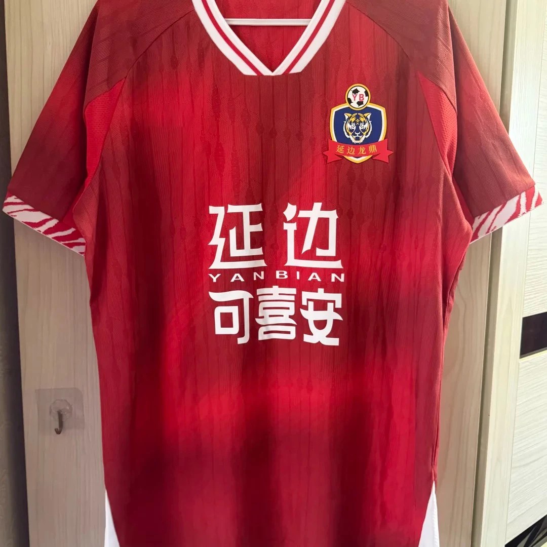 随意定制2026赛季延边龙鼎主场球衣足球服儿童足球服套装男女款图片
