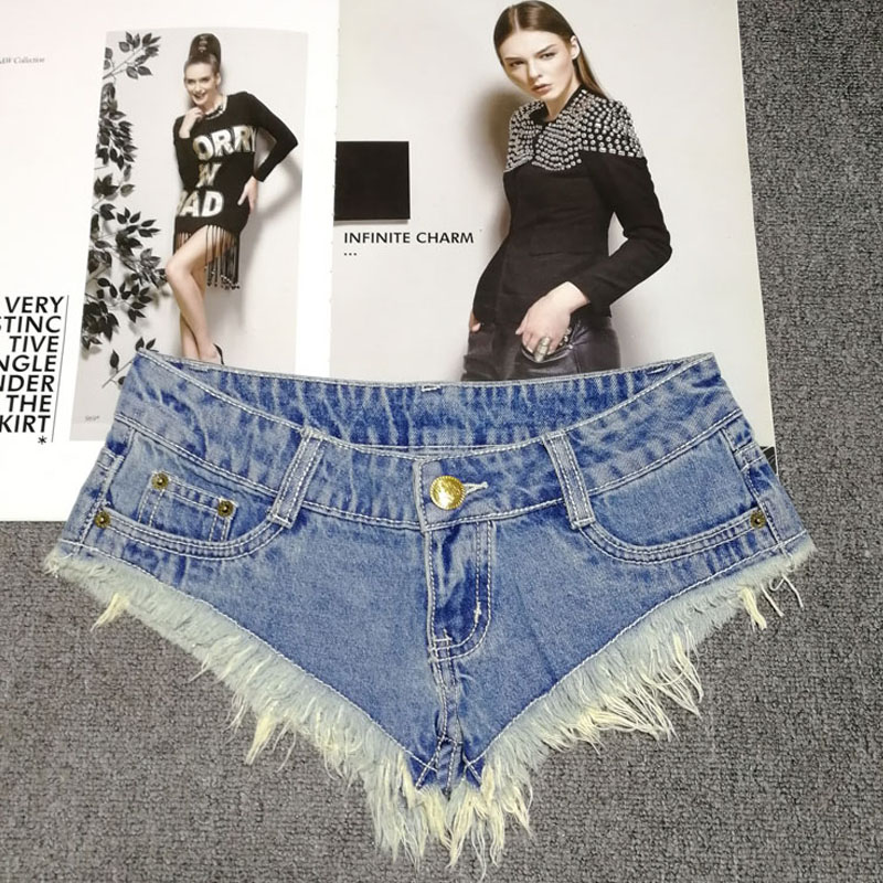 低腰牛仔短裤蜜桃女夏新款包臀