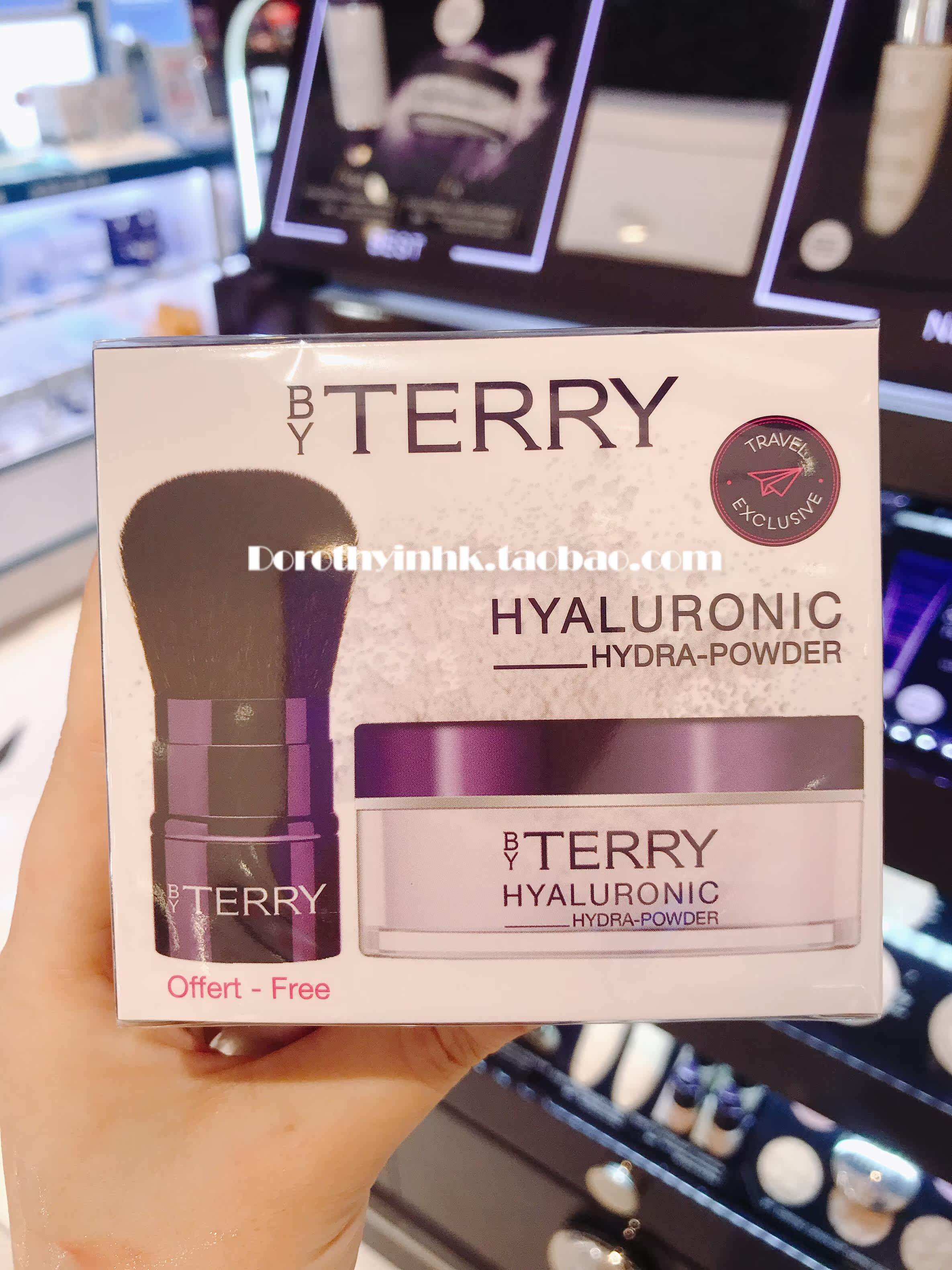 BY TERRY玻尿酸保湿无瑕散粉蜜粉隐形毛孔10g 晚安粉含刷套装|ruв категории Косметика, пудра/порошок - от Buy2taobao.com для оказания профессиональной услуги покупки агента Taobao