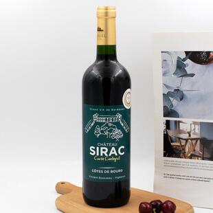 法国原瓶进口希拉克酒庄干红葡萄酒赤霞珠梅洛马尔贝克混酿金奖瓶