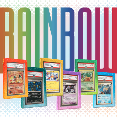 卡帝Rainbow系列评级卡保护套