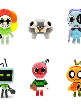 现货跨境新品dandy‘s world Gourdy丹迪的世界毛绒玩偶磁吸款