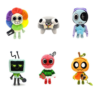 现货跨境新品dandy‘s world Gourdy丹迪的世界毛绒玩偶磁吸款