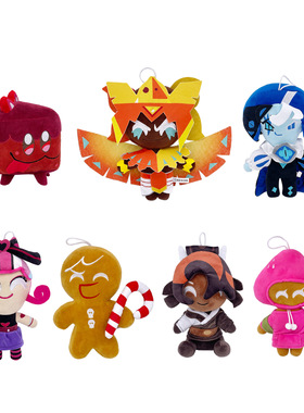 跨境新品2025Cookie Run Kingdom plush 饼干周边游戏毛绒现货